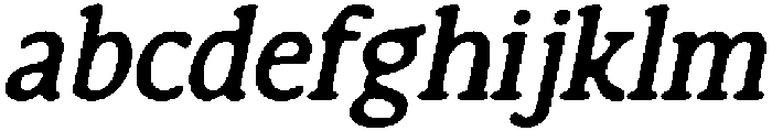 CS Rhesa Drawn Italic otf (400) FONT