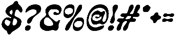 CS Rianty Drawn Italic otf (400) Font OTHER CHARS