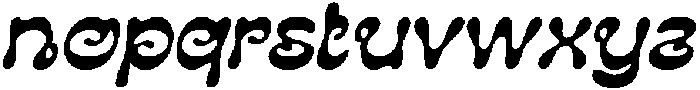 CS Rianty Drawn Italic otf (400) Font LOWERCASE