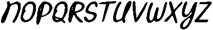CS Ricotta Drawn Italic otf (400) Font UPPERCASE