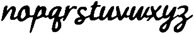 CS Ricotta Drawn Italic otf (400) Font LOWERCASE