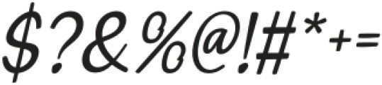 CS Ricotta Italic otf (400) Font OTHER CHARS