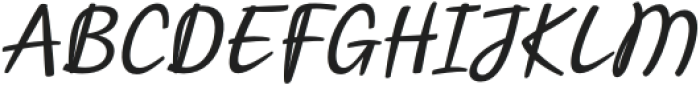 CS Ricotta Italic otf (400) Font UPPERCASE
