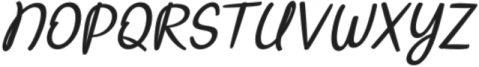 CS Ricotta Italic otf (400) Font UPPERCASE