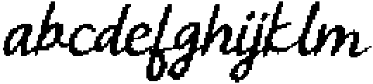 CS Ricotta Pixel Regular otf (400) FONT