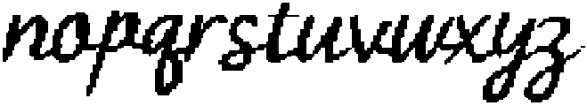 CS Ricotta Pixel Regular otf (400) Font LOWERCASE