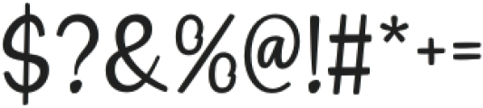 CS Ricotta Regular otf (400) Font OTHER CHARS