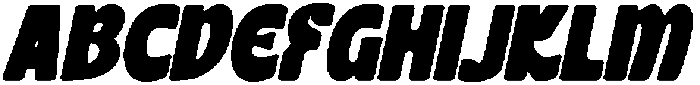 CS Rihana Drawn Italic otf (400) Font UPPERCASE