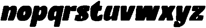 CS Rihana Drawn Italic otf (400) Font LOWERCASE