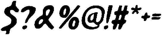 CS Rijeka Drawn Italic otf (400) Font OTHER CHARS