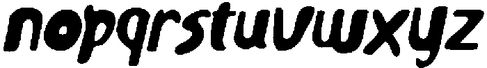 CS Rijeka Drawn Italic otf (400) Font LOWERCASE
