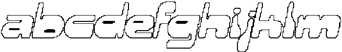 CS Rilke Pixel Outline otf (400) FONT