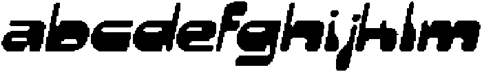 CS Rilke Pixel Regular otf (400) Font LOWERCASE