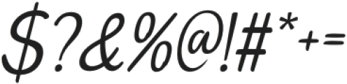 CS Ringo Italic otf (400) Font OTHER CHARS