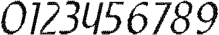 CS Riposte Disco Italic otf (400) Font OTHER CHARS