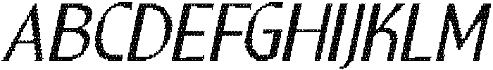 CS Riposte Disco Italic otf (400) Font UPPERCASE