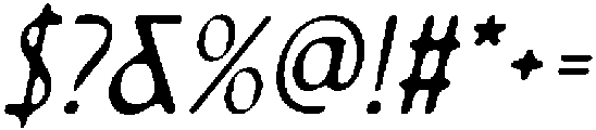 CS Riposte Drawn Italic otf (400) Font OTHER CHARS