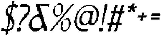 CS Riposte Pixel Regular otf (400) Font OTHER CHARS