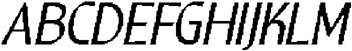 CS Riposte Pixel Regular otf (400) Font UPPERCASE