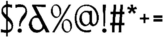 CS Riposte Regular otf (400) Font OTHER CHARS