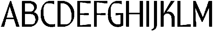 CS Riposte Regular otf (400) Font UPPERCASE
