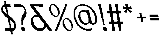 CS Riposte Reverse Italic otf (400) Font OTHER CHARS
