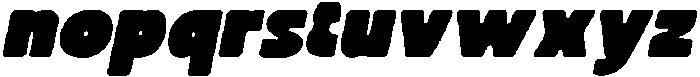 CS Risgard Drawn Italic otf (400) Font LOWERCASE