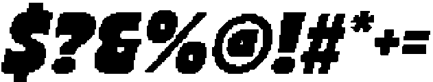 CS Risgard Pixel Regular otf (400) Font OTHER CHARS