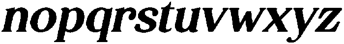 CS Risotto Italic otf (400) Font LOWERCASE