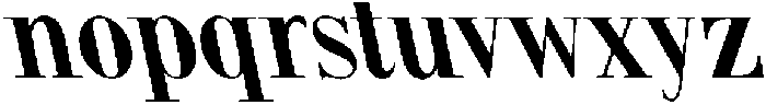CS Ristara Reverse Italic otf (400) Font LOWERCASE