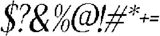 CS Ristela Pixel Regular otf (400) Font OTHER CHARS