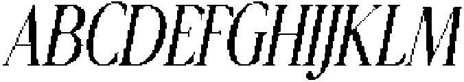 CS Ristela Pixel Regular otf (400) Font UPPERCASE