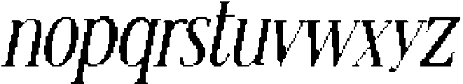CS Ristela Pixel Regular otf (400) Font LOWERCASE