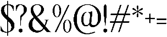CS Ristela Regular otf (400) Font OTHER CHARS