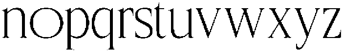 CS Rivosa Regular otf (400) Font LOWERCASE