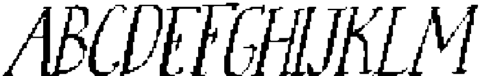 CS Roast Pixel Regular otf (400) Font UPPERCASE