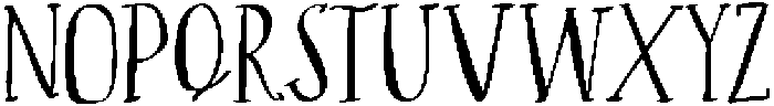CS Roast Regular otf (400) Font UPPERCASE