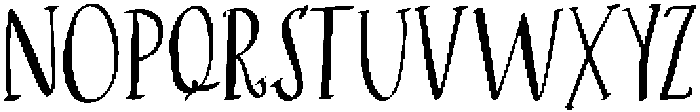 CS Roast Regular otf (400) Font LOWERCASE