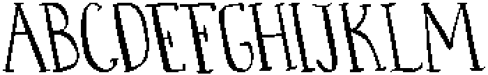 CS Roast Reverse Italic otf (400) Font UPPERCASE