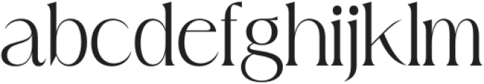 CS Roastery Regular otf (400) Font LOWERCASE