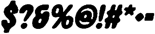 CS Robust Drawn Italic otf (400) Font OTHER CHARS