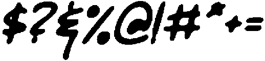 CS Roche Drawn Italic otf (400) Font OTHER CHARS