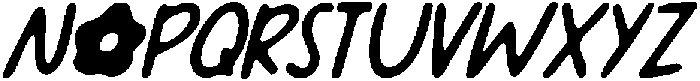 CS Roche Drawn Italic otf (400) Font UPPERCASE