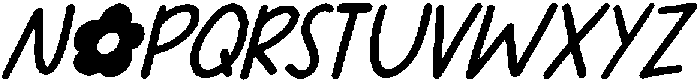 CS Roche Italic otf (400) Font UPPERCASE