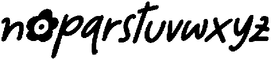 CS Roche Italic otf (400) Font LOWERCASE