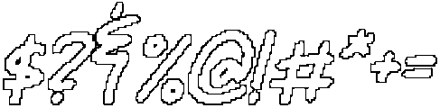CS Roche Pixel Outline otf (400) Font OTHER CHARS