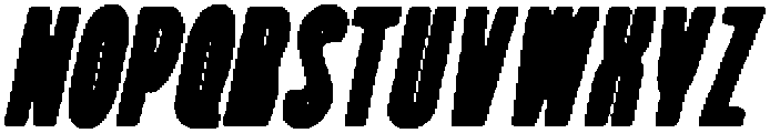CS Roland Drawn Italic otf (400) Font UPPERCASE