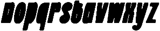 CS Roland Drawn Italic otf (400) Font LOWERCASE