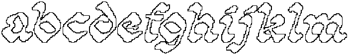 CS Rolins Pixel Outline otf (400) FONT