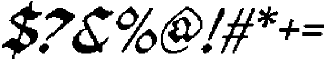 CS Rolins Pixel Regular otf (400) Font OTHER CHARS
